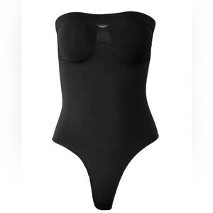 Strapless shapewear bodysuit